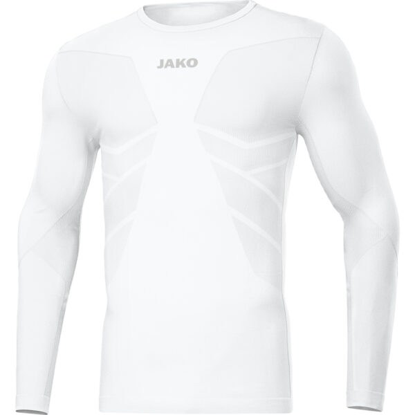 Longsleeve-Comfort Weiß
